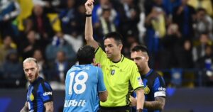 Un postrero gol de Lautaro Martínez da al Inter la Supercopa de Italia ante un Nápoles con diez