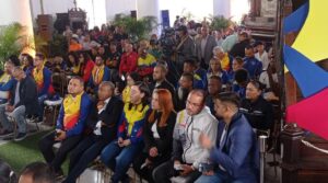 Venezuela celebra "renacimiento del deporte" nacional con una misa en en la parroquia La Pastora de Caracas - AlbertoNews
