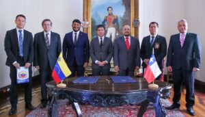 Venezuela y Chile firmaron un convenio para el combate policial contra el crimen organizado