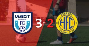 Vibrante 3-2 en el triunfo de UMECIT FC sobre Herrera