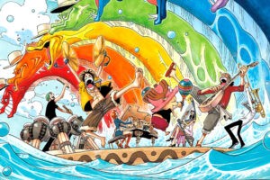 así era el primer boceto del creador de One Piece con la tripulación de los Mugiwaras