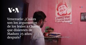 ¿Cuáles son los argumentos de los leales a Chávez que disienten de Maduro 25 años después?