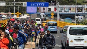 Acnur y OIM lanzan plan para atender a 400 mil venezolanos en Ecuador