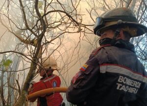 Activan los sistemas de alerta ante incendios en Táchira