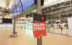 Cancelan más de mil vuelos en Alemania por huelga en aeropuertos