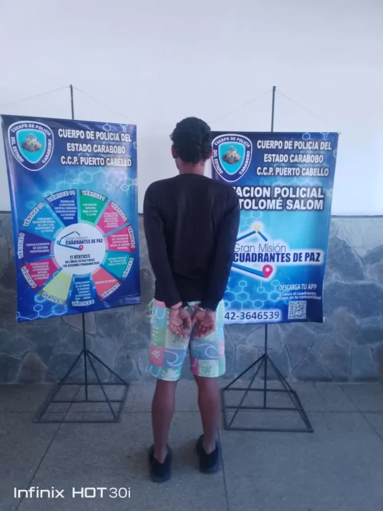 Capturado aberrado sexual de menor en Puerto Cabello
