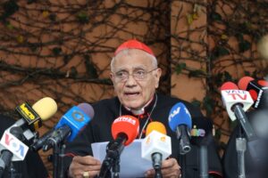 Cardenal Porras rechaza detención de San Miguel e inhabilitación a Machado