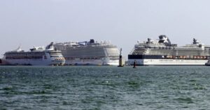 Cartagena batió récord en turismo con la llegada de 6 cruceros en un día