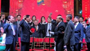 Celebraron la llegada del año nuevo chino en Caracas