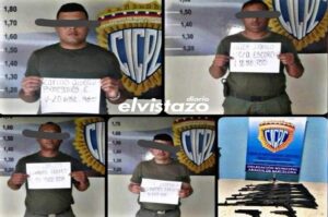Cuatro ex miembros de la Guardia Nacional Bolivariana (GNB) reciben una sentencia de 15 años de prisión por homicidio.