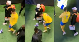 Cristiano Ronaldo tuvo gesto obsceno con hinchas en Al Nassr vs Al Hilal; video