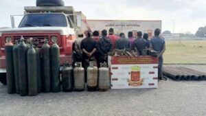 Detenidos al menos 11 hombres por cortar y hurtar tubería petrolera entre los estados Monagas y Anzoátegui