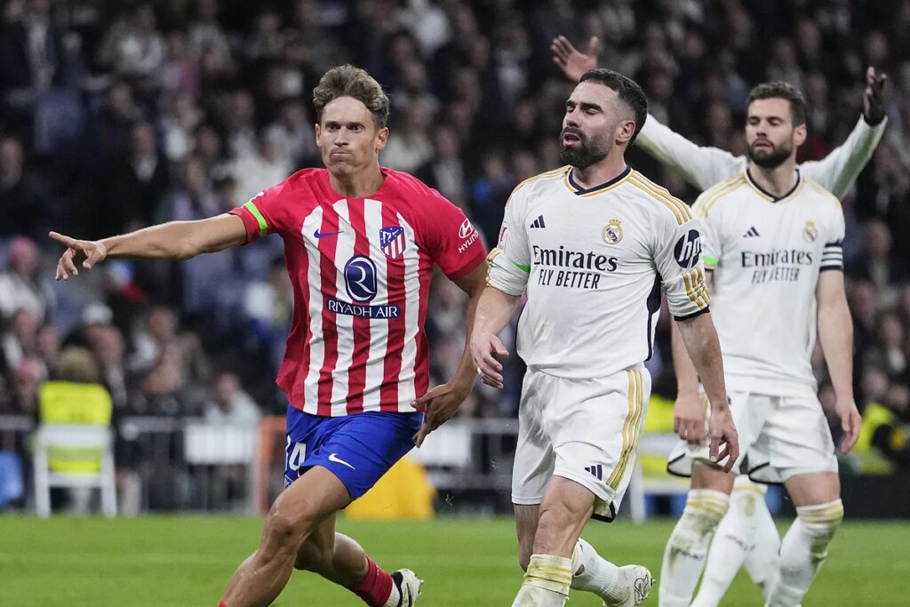 El Atltico ataca el taln de Aquiles del Real Madrid y empata en el Bernabu | LaLiga EA Sports 2023