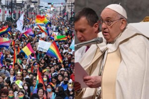 El Papa afirma que es una hipocresía criticar la posibilidad de bendecir parejas homosexuales