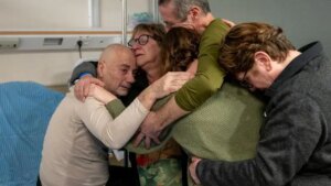 El abrazo más deseado de Clara Marman: liberan a su pareja Luis y su hermano Fernando, cautivos de Hamás