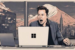 Elon Musk se compró un portátil y al encenderlo le obligó a crear cuenta con Microsoft. Pero de eso, dijo, ni hablar