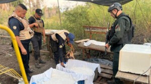 GNB y PNB desmantelan laboratorio clandestino de drogas en Catatumbo