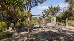 Habitante del sector Pueblo Viejo de Guasdualito denuncia que le quemaron su casa