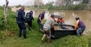 Hallan sin vida a los dos PNB y al efectivo de la Armada arrastrados por el río Zulia