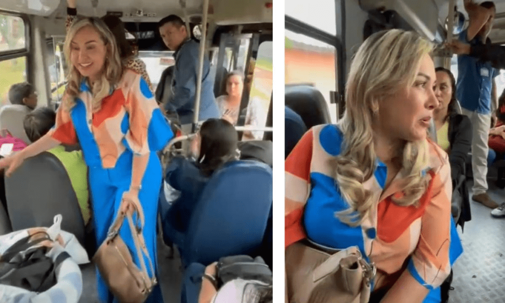 Ibagué: Alcaldesa Johanna Aranda llegó en bus al trabajo y atendió quejas de ciudadanos - Otras Ciudades - Colombia