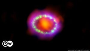 Identifican el remanente de una supernova observada en 1987 – DW – 26/02/2024