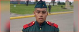 Christopher Blanco Vásquez, cadete de 18 años murió al parecer por un brote de influenza AH3N2.
