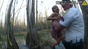 La Polica encuentra a una nia de cinco aos con autismo perdida en un rea pantanosa de Florida