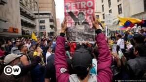 Manifestación frente a la Corte Suprema en Colombia – DW – 08/02/2024