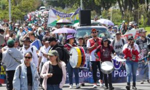 Manifestaciones Fecode 30 de agosto de 2023. BogotÃ¡