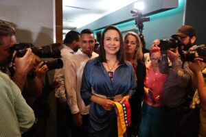 María Corina Machado lamenta muerte del expresidente Sebastián Piñera