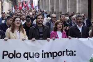 Marta Lois (Sumar Galicia) afirma que el 18F será el "fin de las políticas de desastre" que dejaron "en coma" la sanidad
