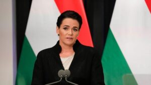 Dimite la presidenta de Hungría, Katalin Novak