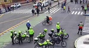 Protetsas y bloqueos en Bogotá hoy jueves 29 de febrero en la carrera séptima