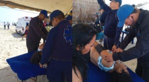 Rescatan a cinco jóvenes en Caimare Chico y uno está delicado