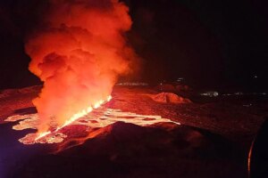Se produce una nueva erupcin volcnica en el suroeste de Islandia, la tercera en esa zona en los ltimos dos meses