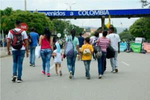 Se registra una disminución de la población migrante venezolana en Colombia por primera vez en una década