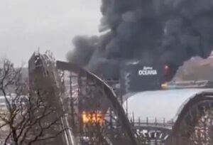 Se registró incendio en el mayor parque de atracciones de Suecia (Video)
