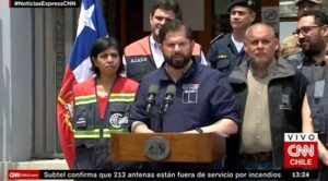ÚLTIMA HORA | Presidente Boric decreta dos días de duelo nacional tras los incendios: "Es Chile entero el que sufre y llora a nuestros muertos" - AlbertoNews