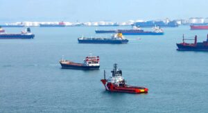 diez millones de barriles de crudo flotan cerca de Corea