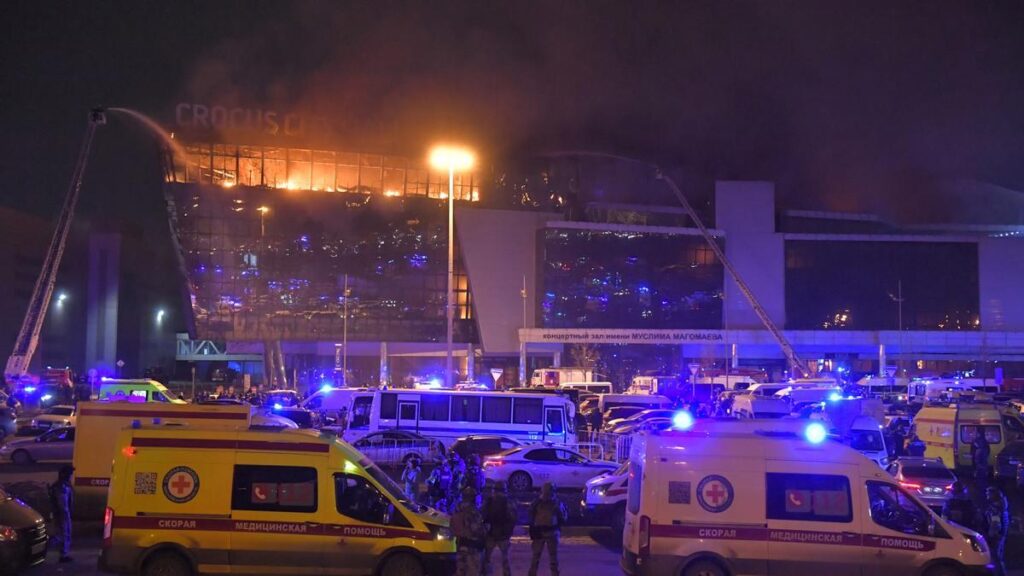 Así se vivió el atentado del Estado Islámico desde dentro sala de conciertos de Moscú