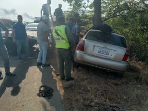 Accidente vial en Anzoátegui dejó una persona fallecida y dos heridas
