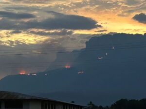 Incendios en Canaima