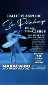Ballet Clásico de San Petersburgo se presentará en Maracaibo