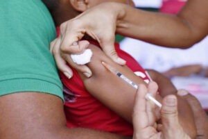 Cobertura vacunal del sarampión en Venezuela por debajo del umbral de la OMS