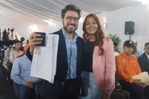 Daniel Ceballos se postula como candidato a las presidenciales