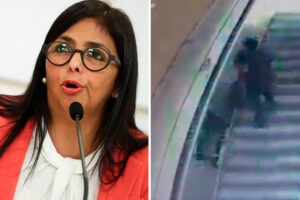 Delcy Rodríguez acusó a la oposición venezolana de un acto de “sabotaje” en estación del metro Agua Salud en Caracas (+Video)
