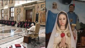 Diócesis de Italia desacredita a virgen que 'lloraba sangre': ‘No era un milagro’