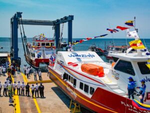 Dos nuevas embarcaciones para el transporte acuático de pasajeros en Sucre