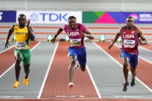 El rayo Coleman se lleva el duelo de la velocidad en los 60 metros del Mundial indoor
