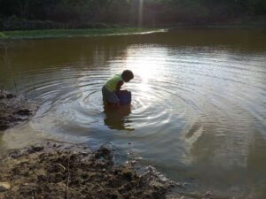 En la Guajira venezolana recorren un kilómetro en busca de agua